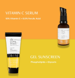 Deconstruct Sun Care Kit: Vitamin C Serum  (30ml) & Gel  Sunscreen (50 g) - Image 4