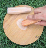 Chandan Pata (Sandalwood Board) with Sandalwood Stick | 6 Inches | - Image 2