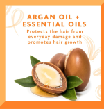 Cantu Argan Oil Leave-In Conditioning Repair Cream | Restores and Strengthens Hair 453g - Image 3