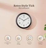 Minimalist Round Wall Clock - Image 3