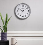 Titan Wall Clock - 30 cm Silver - Image 3