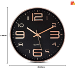 Modern Round Analog Clock - Image 3