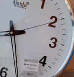 Ajanta Quartz Wall Clock - 32 cm, White - Image 2