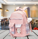 Trendy Water Resistant Backpack for Girls - Image 4