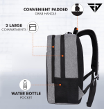 Professional Laptop Compartment Backpack - Image 3