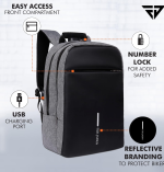 Professional Laptop Compartment Backpack - Image 2
