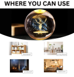 Wooden LED Night Lamp