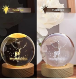 Wooden LED Night Lamp
