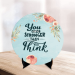 Motivational Quote Showpiece