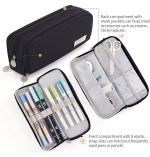 Pencil Case with 3 Compartments