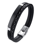 Stylish Leather Adjustable Bracelet