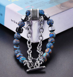 Stylish Silver Chain Bracelet