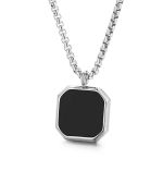 Black Silver Chain