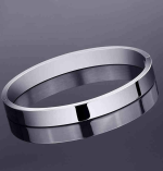 Yellow Chimes  Silver Bracelet