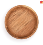 Durable Wooden Tray with Handles – Perfect for Serving and Display - Image 3