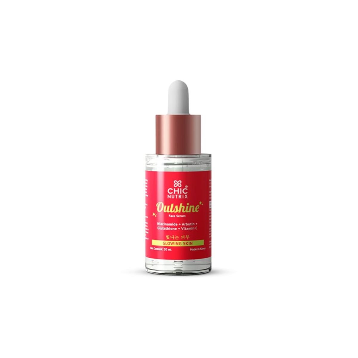 @Miniexpress.lk - 2026-07-11T231042.982 Chicnutrix Outshine Korean Brightening Face Serum - 30ml - Image 1