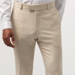 Stylish White Blue Trousers