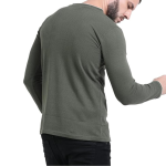 Mens Full Sleeve Round Neck Popcorn T Shirt - Image 3