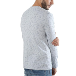Printed Men's Cotton Full Sleeve T-Shirt - Image 3