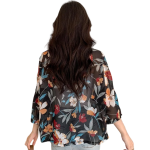 Front Open Printed Top for Women - Image 2