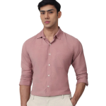 Pink Regular Fit Shirt