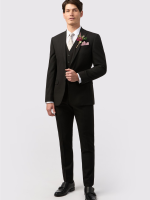 Black Formal Trousers for Men - Image 2