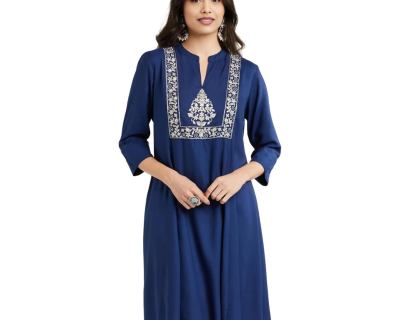 Stylish Embroidered Kurta