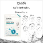 DR.RASHEL Hyaluronic Face Sheet Mask With Serum For Women And Men - Image 2