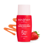 Dot & Key Strawberry Dew Tinted Sunscreen SPF 50+ Pa++++ For All Skin Types  50ml - Image 4