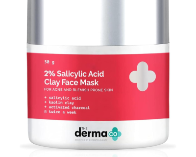 The Derma Co 2% Salicylic Acid Clay Face Mask