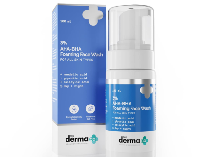 The Derma Co 3% AHA+BHA Foaming