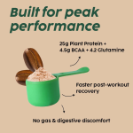 PLIX - THE PLANT FIX Strength Plant Protein Powder 500 Gm - Image 4