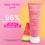 Dot & Key Watermelon Cooling Gel Face Wash  Face Wash For Glowing Skin 100ml - Image 3