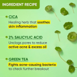 Dot & Key CICA Face Wash for Acne Prone Skin, 2% Salicylic Acid with Green Tea  For Oily & Sensitive Skin - Image 4