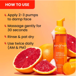 DOT & KEY Vitamin C Super Bright Foaming Face Wash For Dull & Pigmented Skin - Image 3