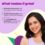 PLIX - THE PLANT FIX Jamun Acne Spot Corrector Gel For Men & Women - Image 3