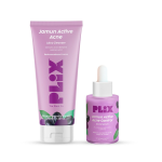 PLIX - THE PLANT FIX Jamun Face Wash and Active Acne Serum Combo