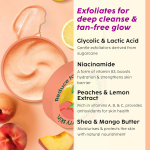 PLIX - THE PLANT FIX Peaches & Lemon Detan Bump Eraser Scrub 200g - Image 3