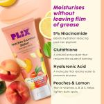 PLIX THE PLANT FIX Peaches & Lemon Detan Body Lotion For Men & Women 150 ml - Image 2