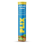 PLIX- THE PLANT FIX  KSM-66 Ashwagandha Gold Standard Effervescent Tablet for Stress Relief, Mental Clarity