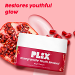 PLIX - THE PLANT FIX Pomegranate 1.20% Retinol & 1% Bakuchi Oil Anti Ageing Night Cream - Image 3