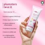 Plum Oat & Ceramide Complex 100% Mineral Sunscreen SPF 50 PA+++ For Sensitive Skin - 50g - Image 5