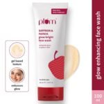 Plum Saffron & Papaya Glow & Brightening Face Wash For All Skin Types - 100ml - Image 2
