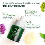 OZiva+ Advanced Hair Growth Serum with 3% Redensyl & 1% Lindera Root Extract 30 ml - Image 3