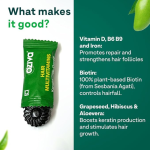 OZiva Biotin Hair Multivitamins Gummies For Stronger Hair - Image 3