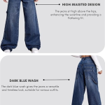 Bell Bottom Jeans for women - Image 2