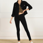 Stretchable Mid Rise Denim Jeans for women - Image 2