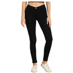 Stretchable Mid Rise Denim