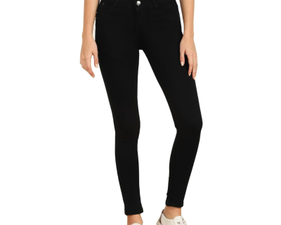 Stretchable Mid Rise Denim