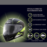 Vega Ryker Bolder Matt Finish Full Face Dual Visor Helmet for Men - Image 5